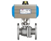 Cylinder Actuated Ball Valve